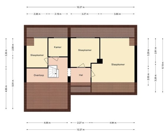 Floorplan - Colmont 2A, 6367 HE Voerendaal
